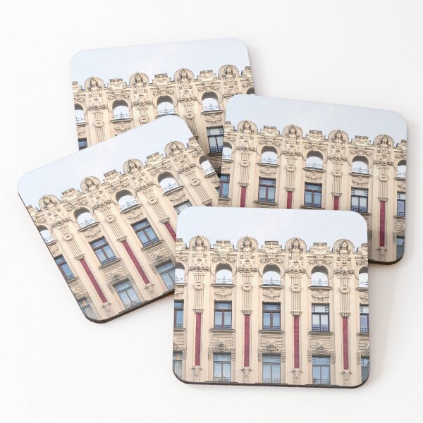 Item preview, A beautiful building in the Art Nouveau style. designed and sold by DanRaizPhoto.