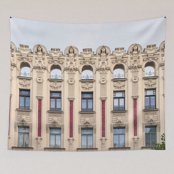 Item preview, A beautiful building in the Art Nouveau style. designed and sold by DanRaizPhoto.