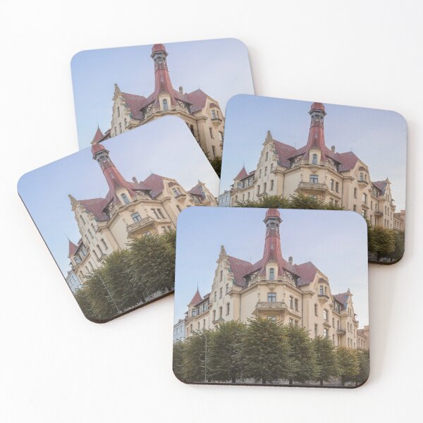 Item preview, A beautiful building in the Art Nouveau style. designed and sold by DanRaizPhoto.