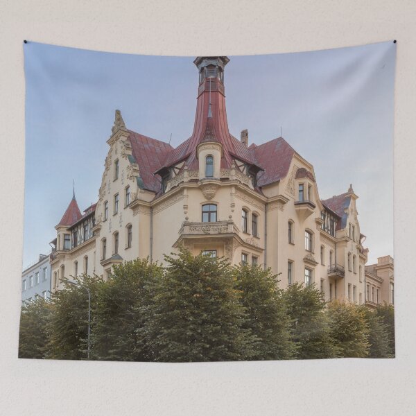 Item preview, A beautiful building in the Art Nouveau style. designed and sold by DanRaizPhoto.