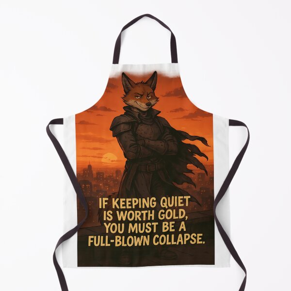 Item preview, Collapse of Silence – ShadowFox in the Quiet Storm designed and sold by ShadowFoxStudio.