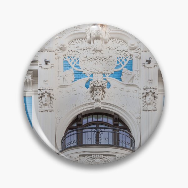 Item preview, A beautiful building in the Art Nouveau style. designed and sold by DanRaizPhoto.