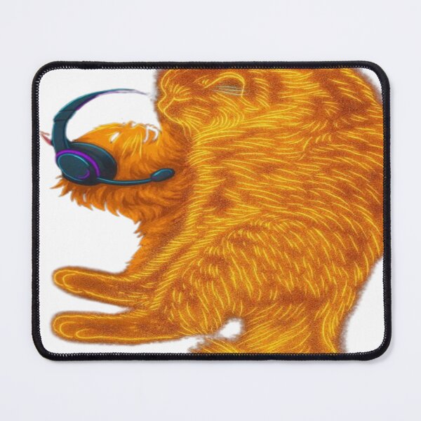 Item preview, DJ Cat — Lost in the Beat designed and sold by GlowAIDesigns.