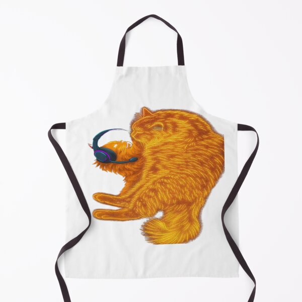 Item preview, DJ Cat — Lost in the Beat designed and sold by GlowAIDesigns.