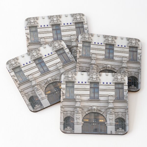 Item preview, A beautiful building in the Art Nouveau style. designed and sold by DanRaizPhoto.