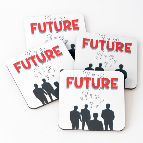 Item preview,  FUTURE  the cheeky, slightly wry tee for people who admit they don’t have all the answers (and are fine with that). Neon Doubts & Quiet Courage. designed and sold by Creative-Sanc.