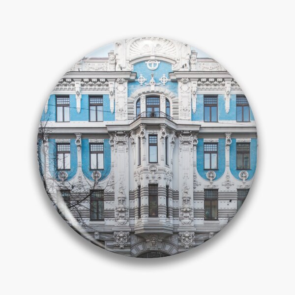 Item preview, A beautiful building in the Art Nouveau style. designed and sold by DanRaizPhoto.