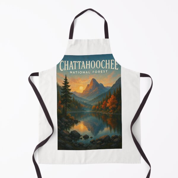 Item preview, Chattahoochee National Forest Autumn Lake View Georgia Mountains designed and sold by Places On Earth.