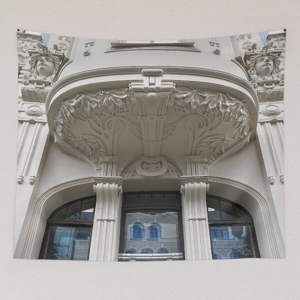 Item preview, A beautiful building in the Art Nouveau style. designed and sold by DanRaizPhoto.
