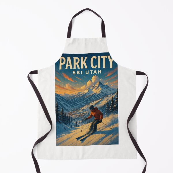 Item preview, Park City Ski Resort Utah Wasatch Range Snow Scene designed and sold by Places On Earth.