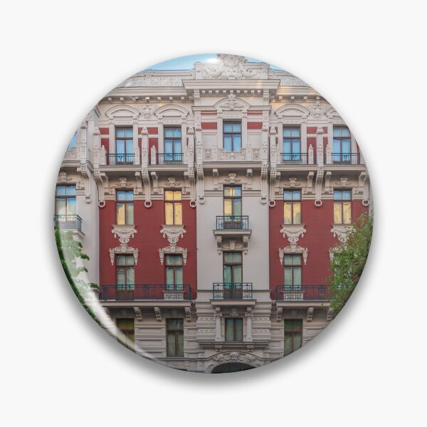 Item preview, A beautiful building in the Art Nouveau style. designed and sold by DanRaizPhoto.