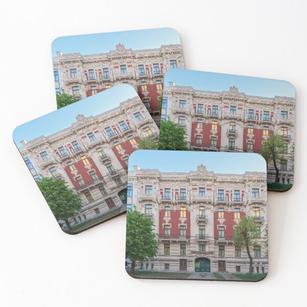 Item preview, A beautiful building in the Art Nouveau style. designed and sold by DanRaizPhoto.