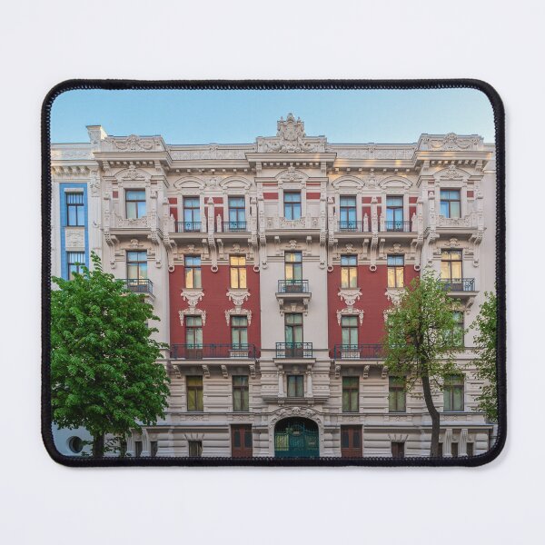 Item preview, A beautiful building in the Art Nouveau style. designed and sold by DanRaizPhoto.