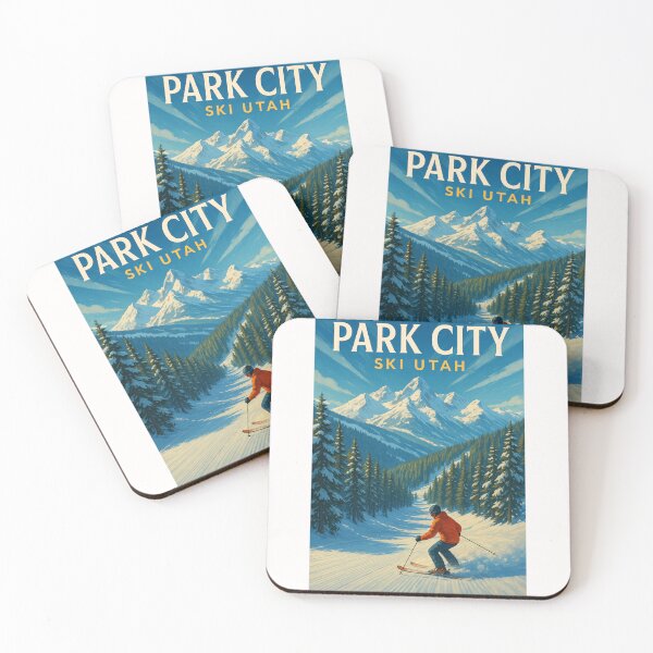 Item preview, Park City Utah Skiing in the Wasatch Mountains designed and sold by Places On Earth.