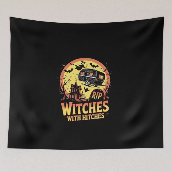 Item preview, Witches With Hitches Halloween Camping Witches4 designed and sold by EllinoKlemo.