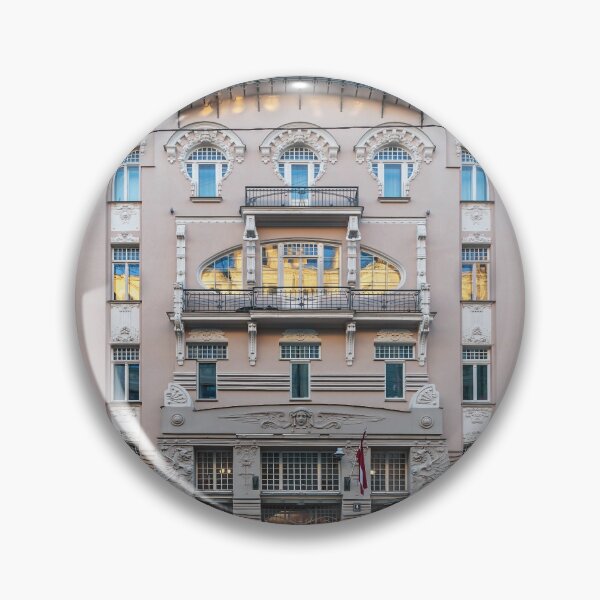 Item preview, A beautiful building in the Art Nouveau style. designed and sold by DanRaizPhoto.