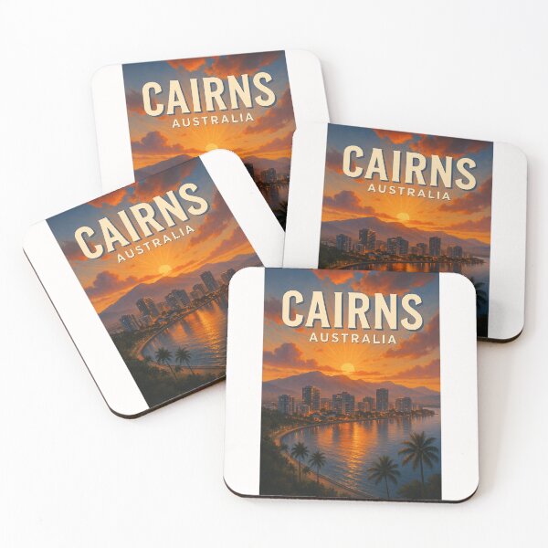 Item preview, Cairns Esplanade at Dusk with Coral Sea Reflections designed and sold by Places On Earth.