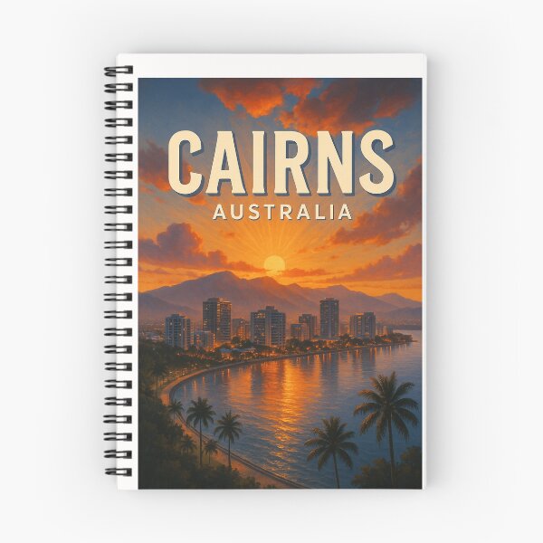 Item preview, Cairns Esplanade at Dusk with Coral Sea Reflections designed and sold by Places On Earth.