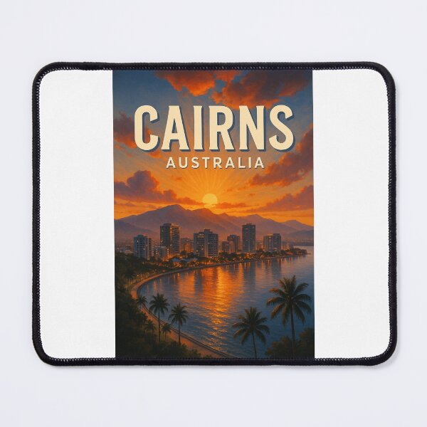 Item preview, Cairns Esplanade at Dusk with Coral Sea Reflections designed and sold by Places On Earth.