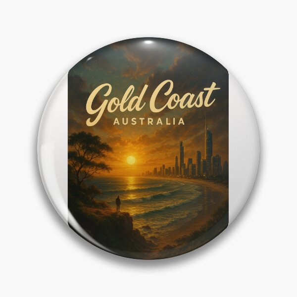 Item preview, Gold Coast Sunset View from Coastal Bluff in Queensland designed and sold by Places On Earth.