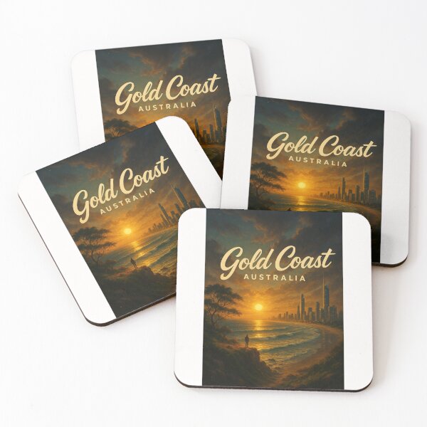Item preview, Gold Coast Sunset View from Coastal Bluff in Queensland designed and sold by Places On Earth.