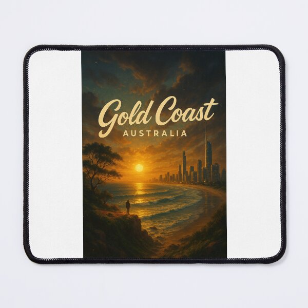 Item preview, Gold Coast Sunset View from Coastal Bluff in Queensland designed and sold by Places On Earth.