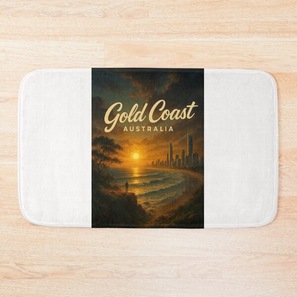 Item preview, Gold Coast Sunset View from Coastal Bluff in Queensland designed and sold by Places On Earth.