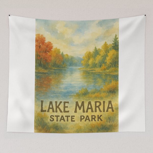 Item preview, Lake Maria State Park in Autumn, Minnesota designed and sold by Places On Earth.