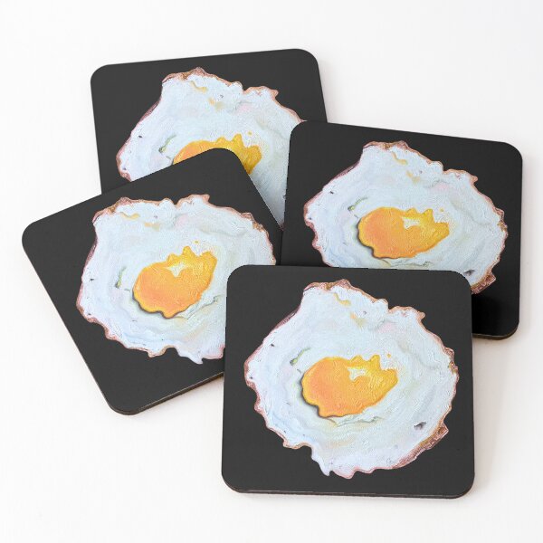Item preview, Fried Egg Oil Painting designed and sold by emilyrosealcockart.