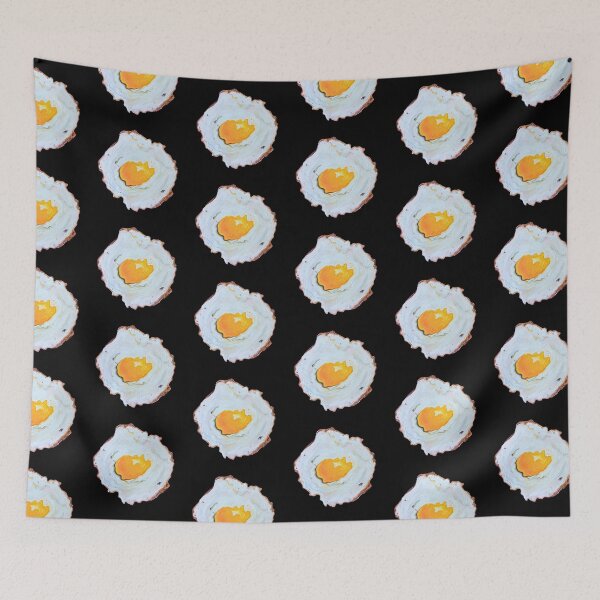 Item preview, Fried Egg Oil Painting designed and sold by emilyrosealcockart.
