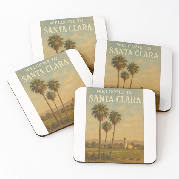 Item preview, Santa Clara Mission and Agricultural Fields, California designed and sold by Places On Earth.