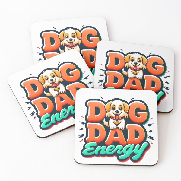 Item preview, dog dad energy, dog family, furry friend, animal lover designed and sold by TrueArtVibes.