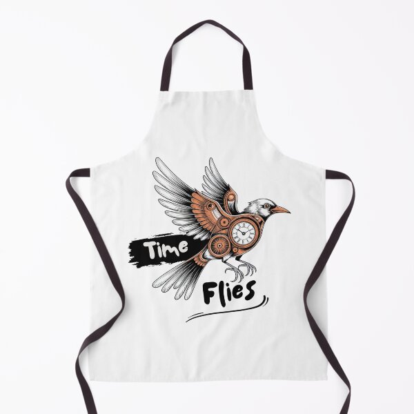 Item preview, Time Flies Steampunk Bird Illustration designed and sold by StormVape.