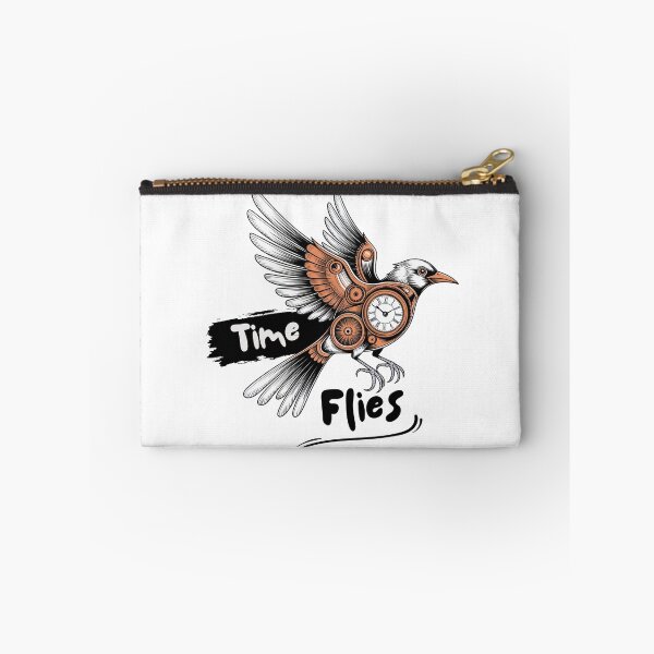 Item preview, Time Flies Steampunk Bird Illustration designed and sold by StormVape.