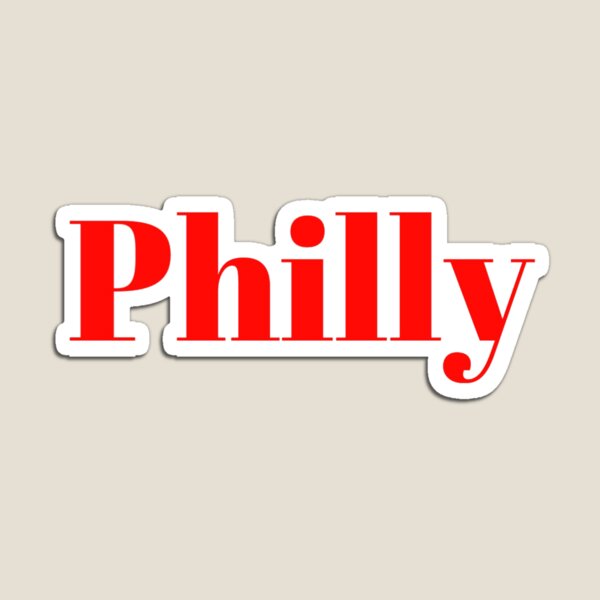 Phillies Phightins Barbell Powder Blue Gym - Phillies - Magnet