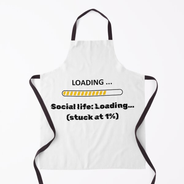 Item preview, Social life : Loading… (stuck at 1%) designed and sold by GreyChocolate.
