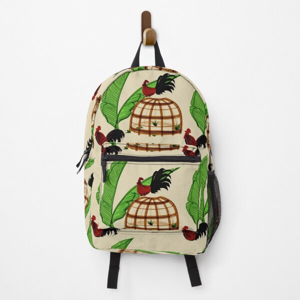 Item preview, Thai Rural Rooster with Banana Leaves designed and sold by SGStudio_Thailand.