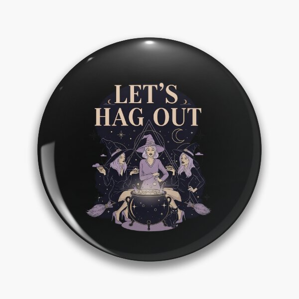 Item preview, Lets Hag Out Funny Witch Coven Drink Halloween designed and sold by elderberry.