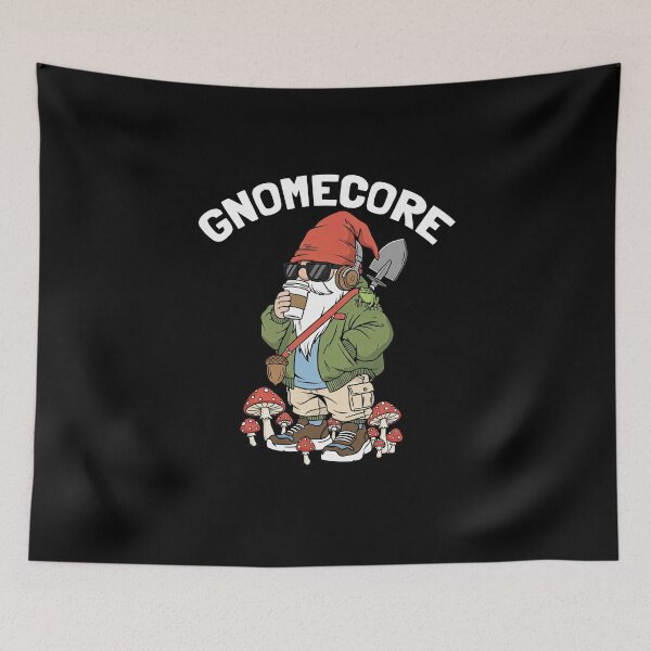 Item preview, Gnomecore Gnome With Coffee Look designed and sold by elderberry.