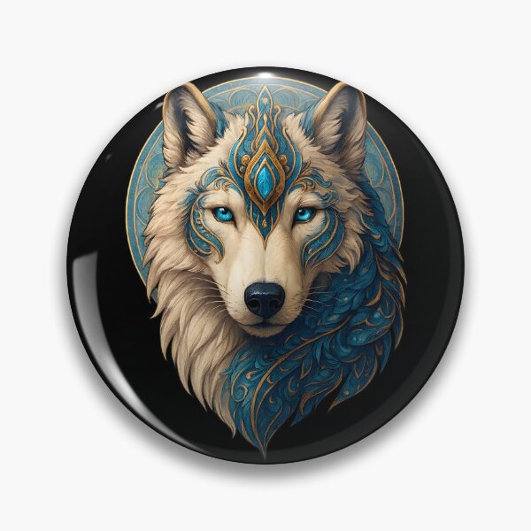 Item preview, Spirit Guard – The Wolf of the Mist designed and sold by ArcadiaSilence.