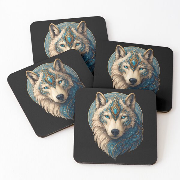 Item preview, Spirit Guard – The Wolf of the Mist designed and sold by ArcadiaSilence.