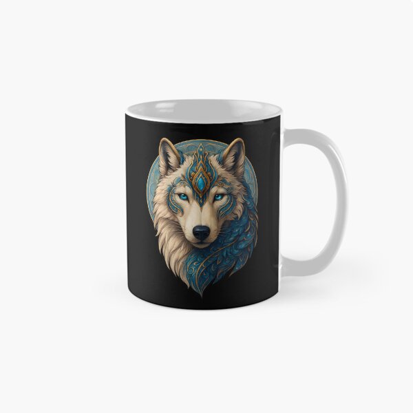Item preview, Spirit Guard – The Wolf of the Mist designed and sold by ArcadiaSilence.