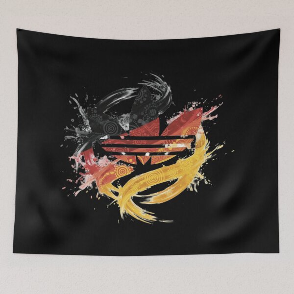 Item preview, Vibrant Tribal Patterns Enhance Iconic Brand Logo designed and sold by Vibes To VIsual.