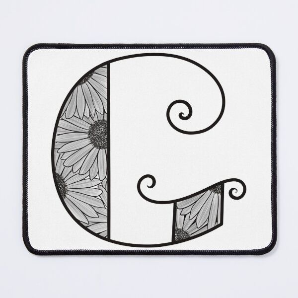 Item preview, Sunflower Inspired Letter G designed and sold by SSN-ART.