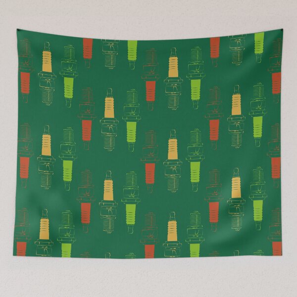 Item preview, Spark Plugs Traffic Light Colours designed and sold by MatryoshkaDo.