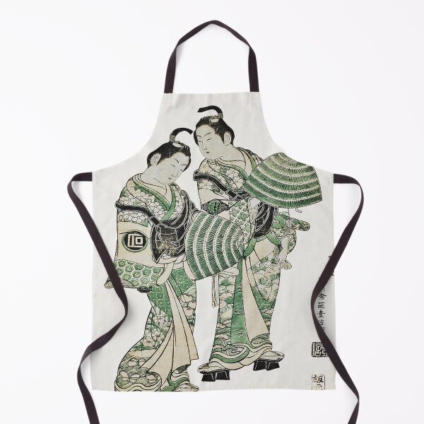 Item preview, The Actors Onoe Kikugoro and Sanogawa Ichimatsu as Mendicant Monks | Ishikawa Toyonobu designed and sold by UBU-space.