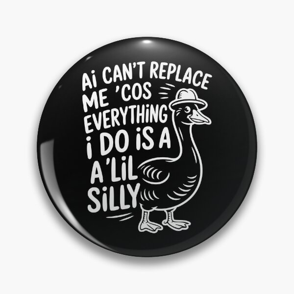 Item preview, Funny AI Parody Duck Design for Silly Goose Humans Daft LLM designed and sold by w1ckerman.