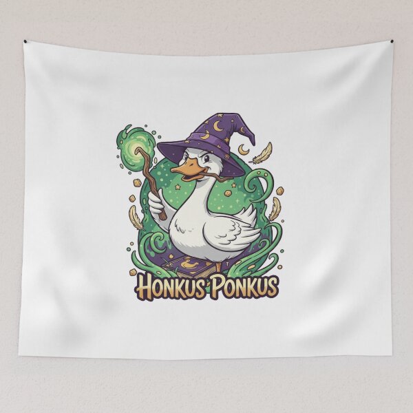Item preview, Honkus Ponkus Goose T-Shirt - Funny Viral Meme Duck Witch Design designed and sold by Wear Sculpt.