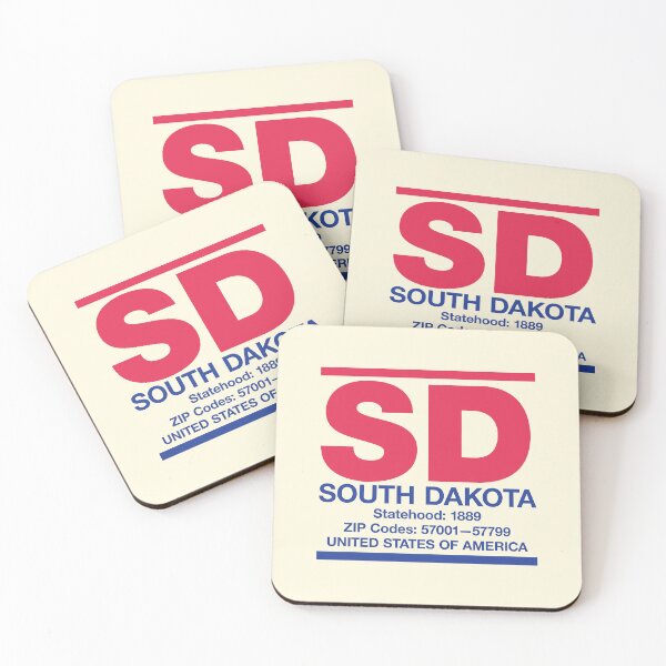 Item preview, South Dakota, SD, United States of America designed and sold by CharlottePlaceArt.