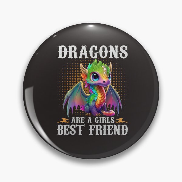 Item preview, Cute Dragons Are A Girl's Best Friend Dragon Girl Women and Girls Fantasy Animals Lover  designed and sold by Ostericaimusa.